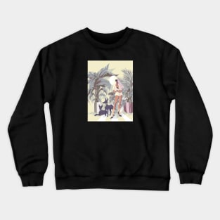 Walking the dogs Crewneck Sweatshirt